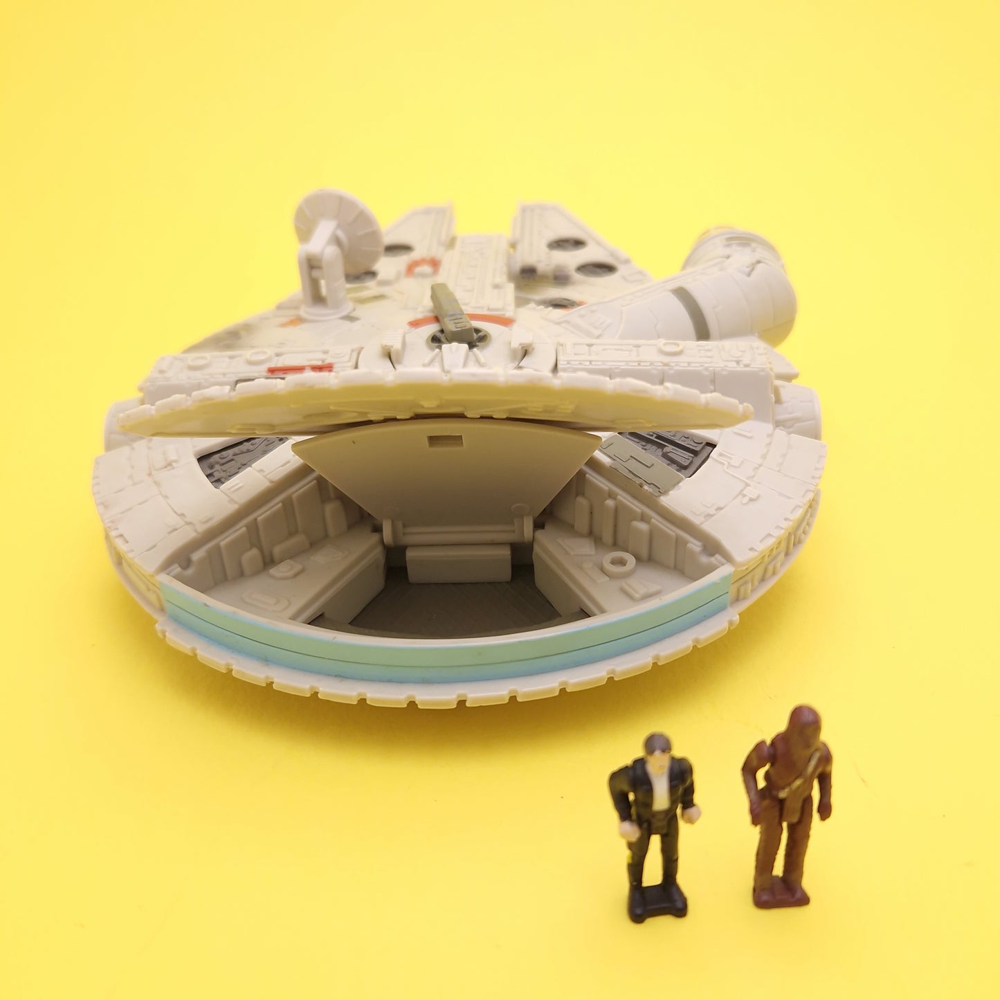 MICRO MACHINES ☆ STAR WARS ACTION FLEET MILLENNIUM FALCON Vintage ☆ Loose