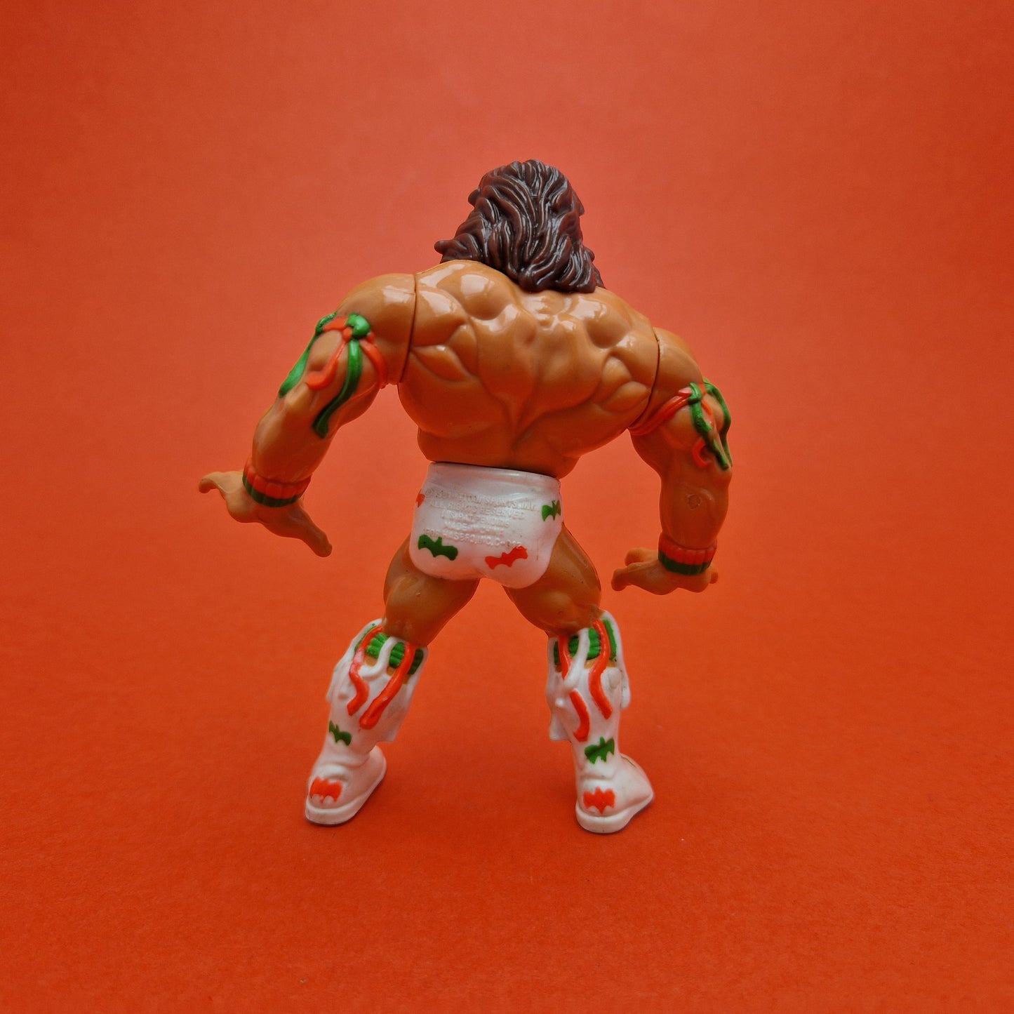 WWF HASBRO ☆ ULTIMATE WARRIOR Vintage Wrestling Figure ☆ Original 90s Series 2