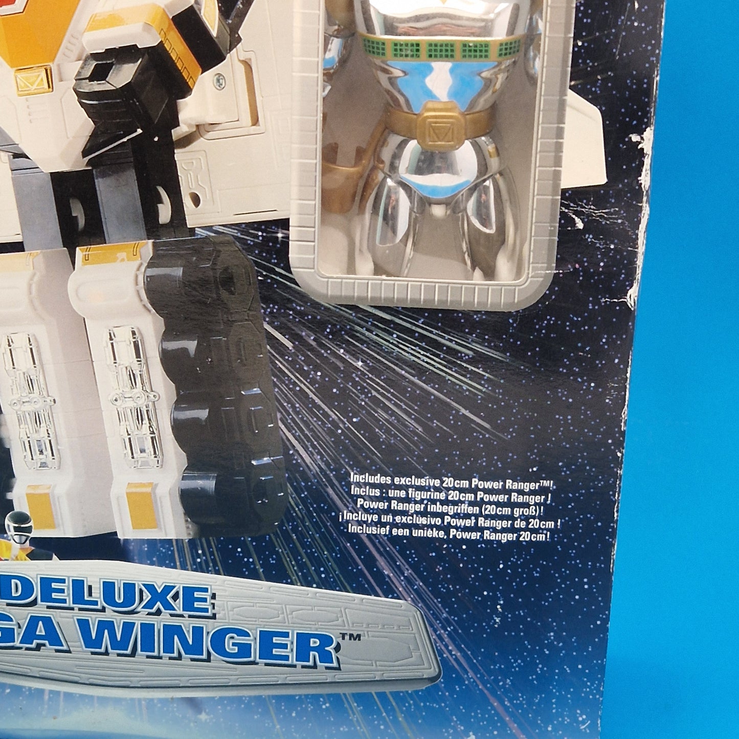 POWER RANGERS IN SPACE ☆ DELUXE MEGA WINGER Boxed ☆ Vintage Bandai 1998
