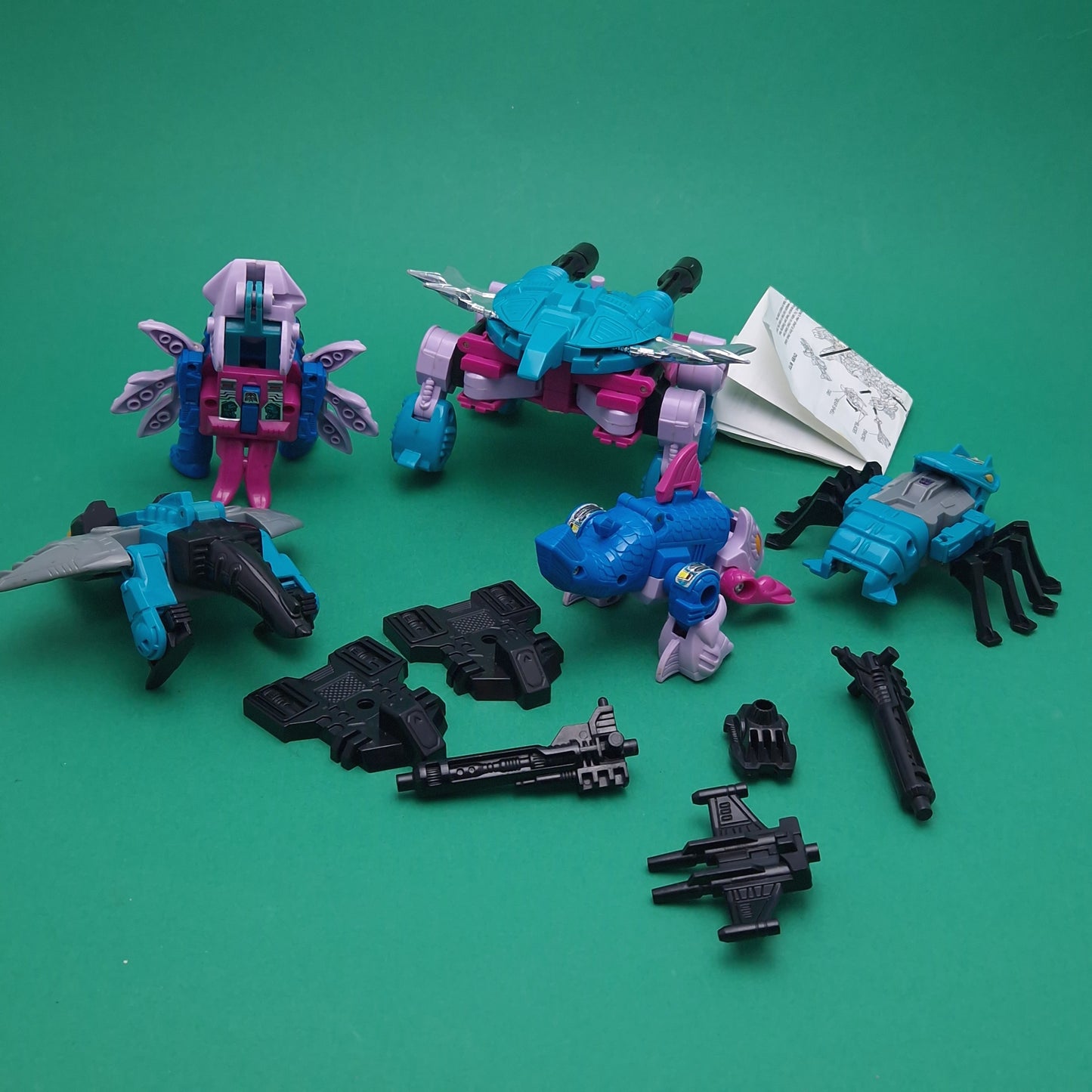 TRANSFORMERS G1 ☆ Combiners SEACONS Piranacon Figure ☆ 1988 Robot Vintage