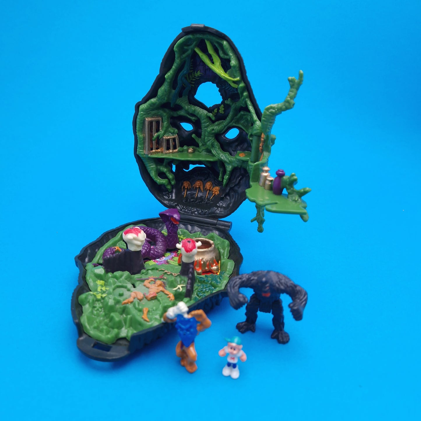 MIGHTY MAX ☆ APE KING Doom Zones Max Vintage Figure Playset ☆ Original