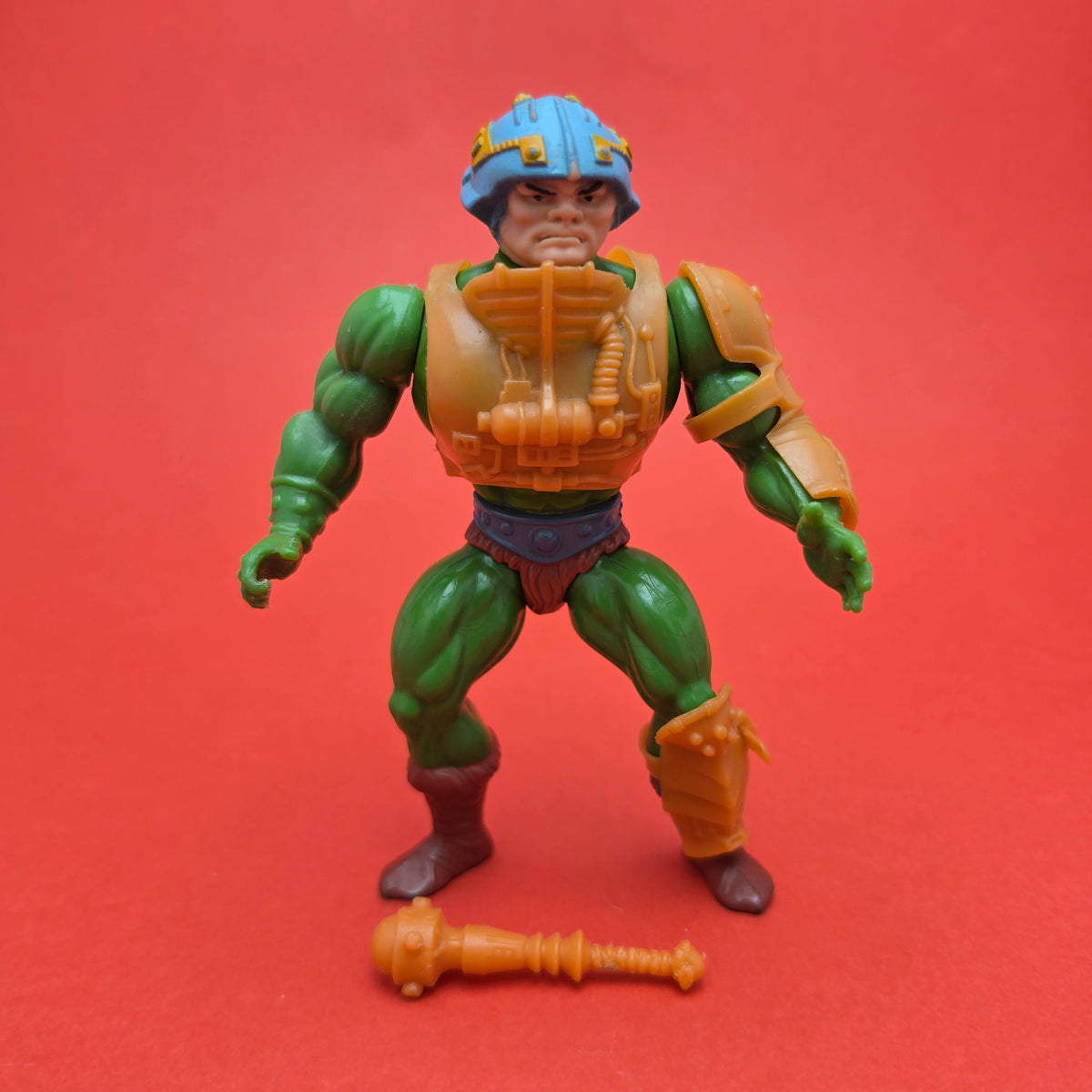 MASTERS OF THE UNIVERSE ☆ MAN AT ARMS Vintage Figure ☆ MOTU 80s Mattel