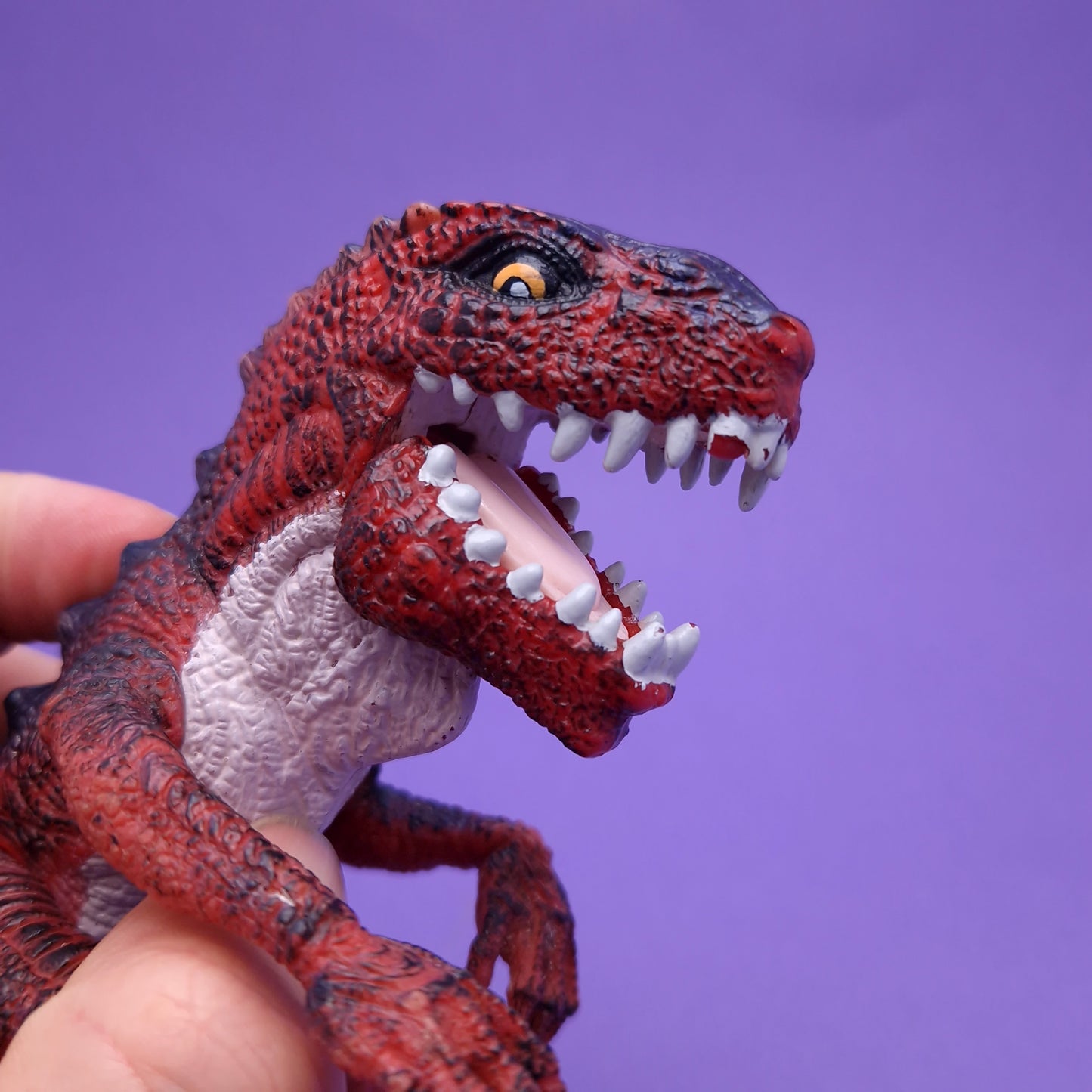 GODZILLA ☆ RED BABY GODZILLA RAZOR FANG Action Figure ☆ Vintage Trendmasters Original Loose 90s