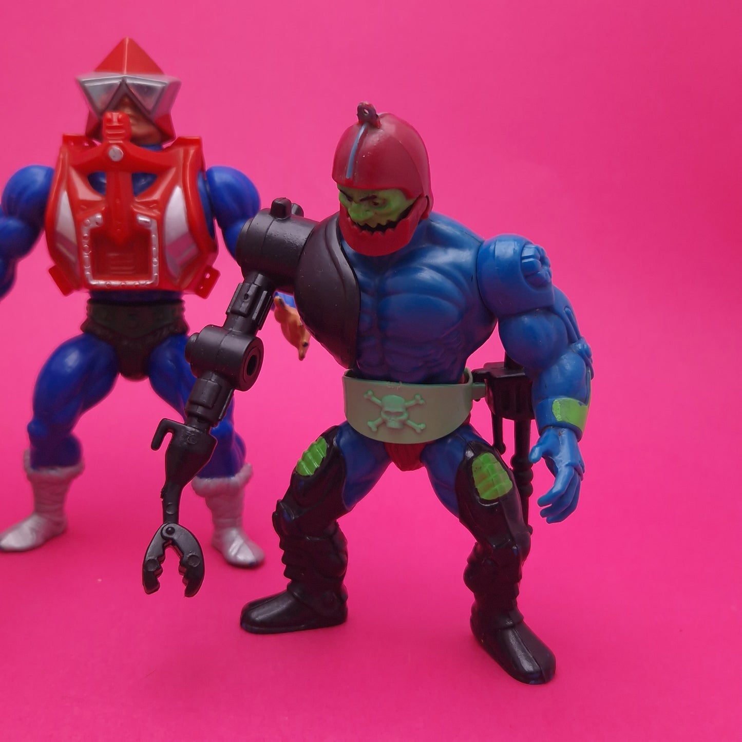 MASTERS OF THE UNIVERSE ☆ Bundle TRAP JAW WEBSTER MEKANECK MANTENNA Vintage Figure ☆ MOTU Loose 80s Mattel Original