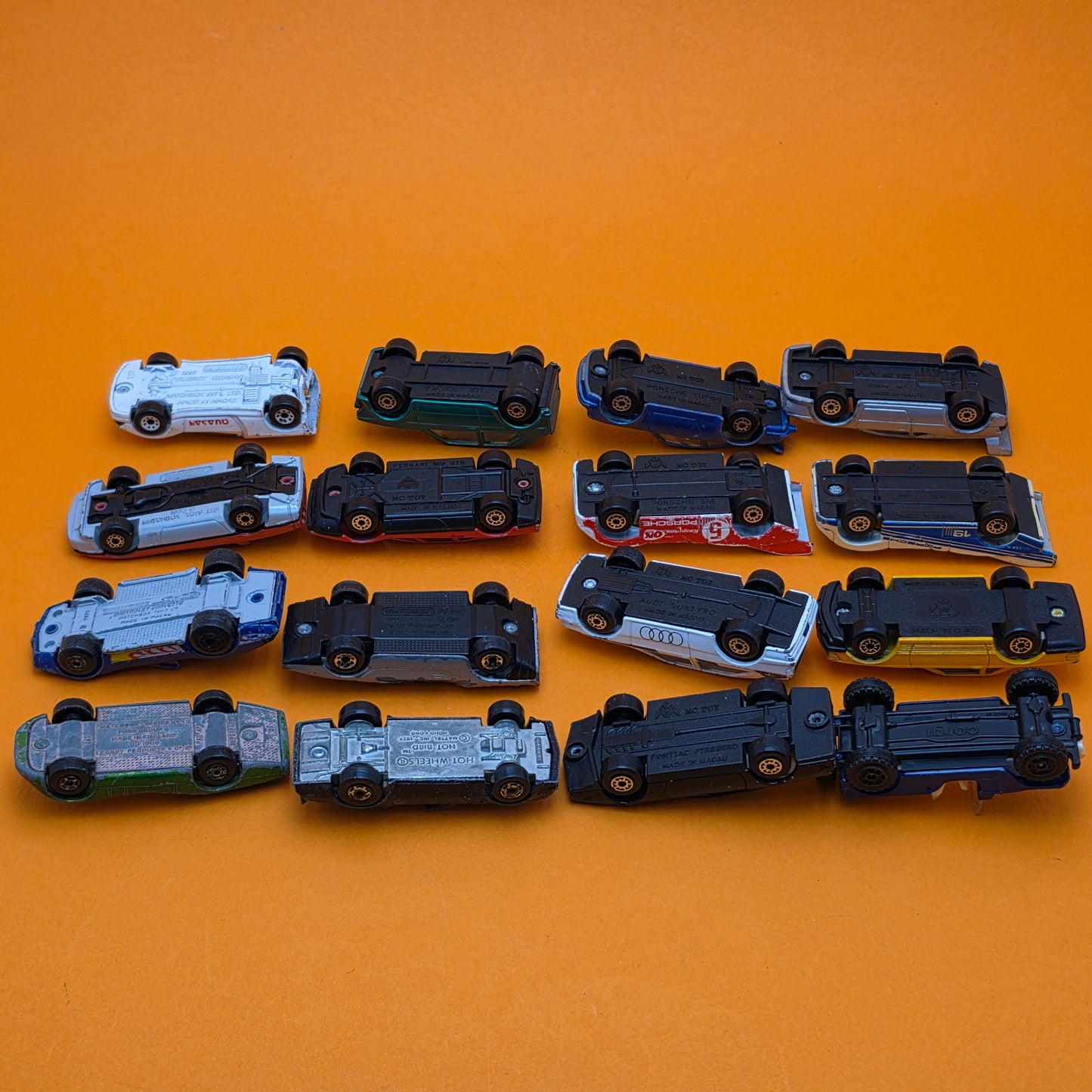 HOTWHEELS MC TOY MATCHBOX ☆ x16 Bundle of Cars from the 70s 80s Vehicle ☆ Diecast Car Vintage