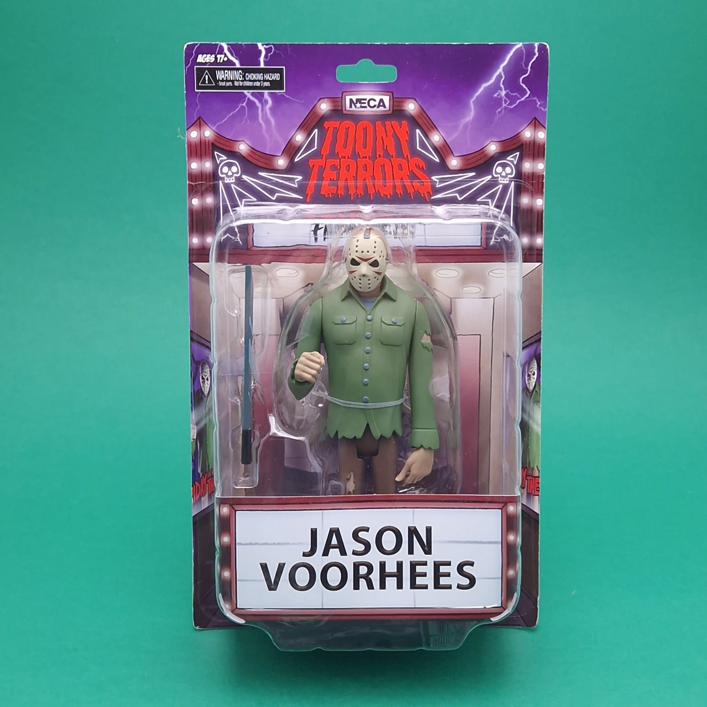 TOON TERRORS ☆ JASON VOORHEES & MICHAEL MYERS Action Figure ☆ Horror NECA Boxed Carded