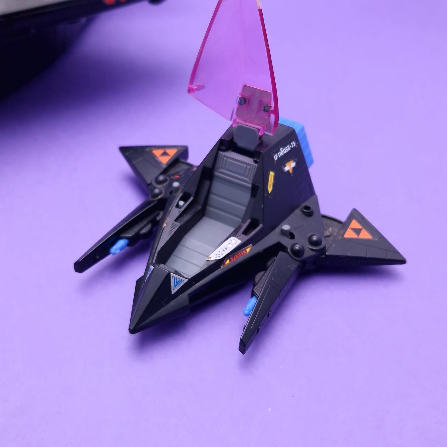 STARCOM ☆ SHADOW BAT & PARASITES With Major Klag Figure Vehicle ☆ 80's Loose Vintage Coleco Mattel