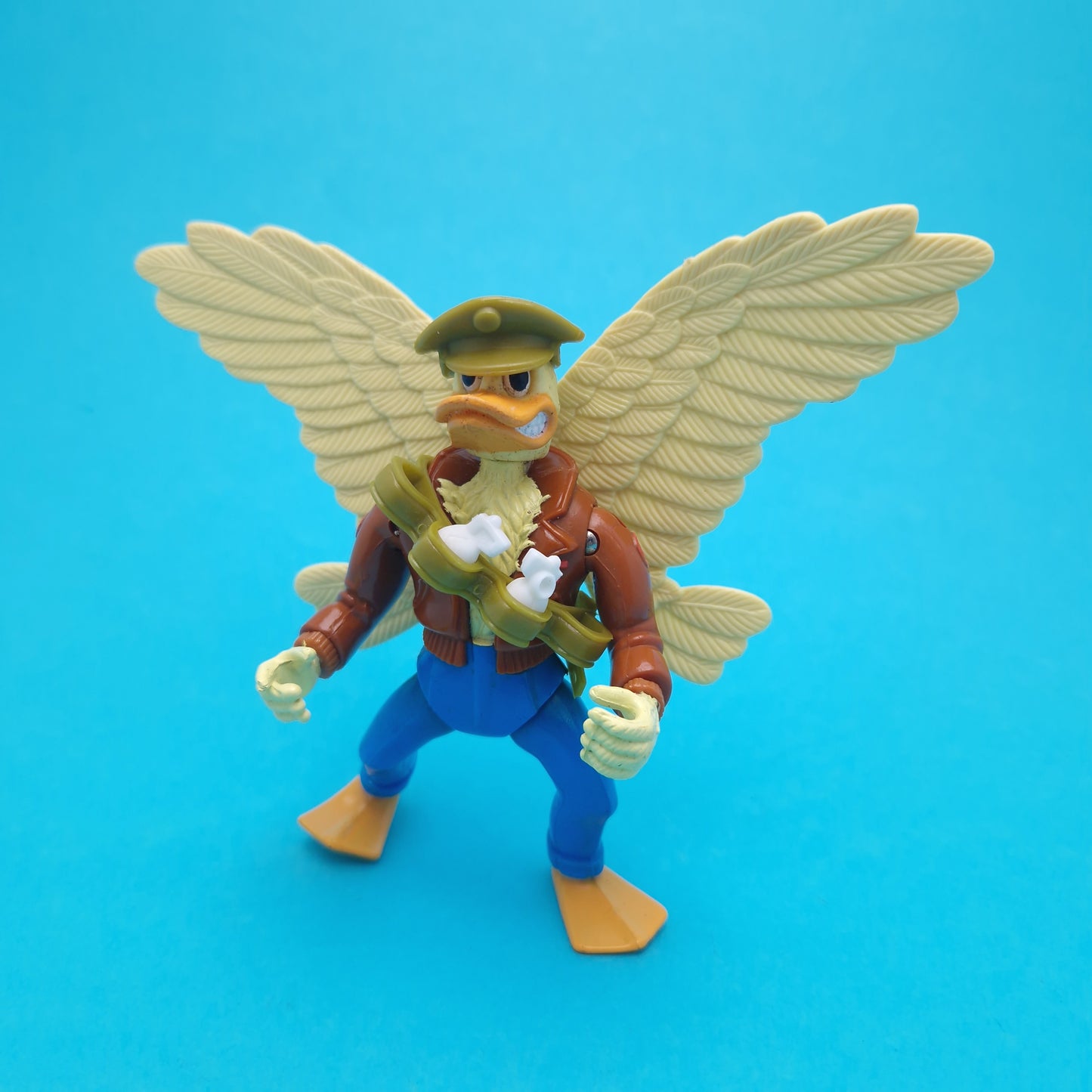 TEENAGE MUTANT NINJA TURTLES ☆ ACE DUCK Vintage Action Figure ☆ 90s Loose