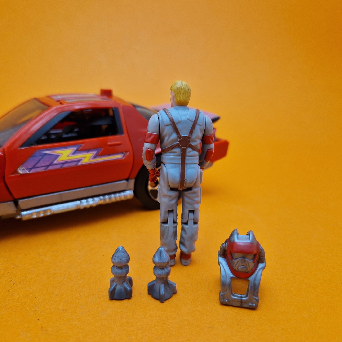 M.A.S.K ☆ MATT TRAKKER THUNDERHAWK Figure Vehicle ☆ Vintage Kenner 80s Complete
