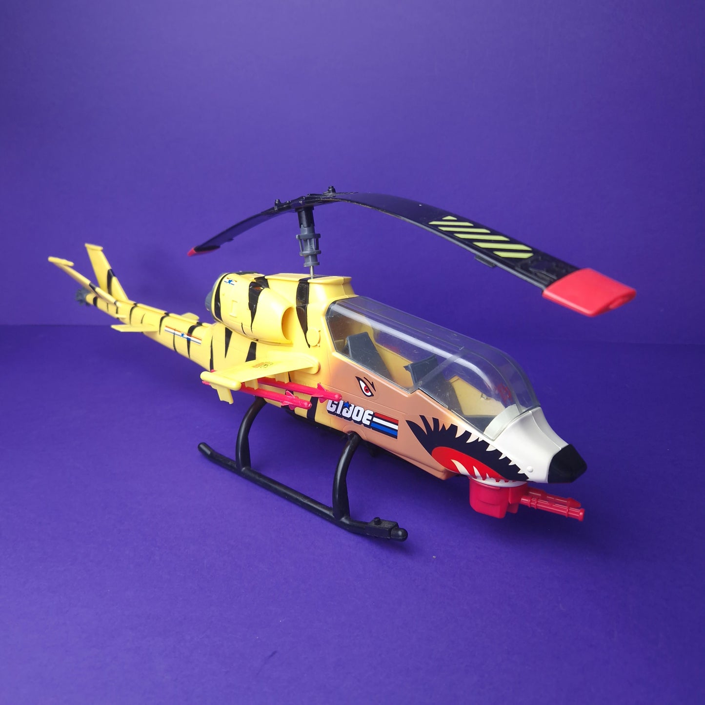 G.I.JOE ☆ TIGER FLY Vehicle RECONDO Figure ☆ ACTION FORCE Hasbro 1988