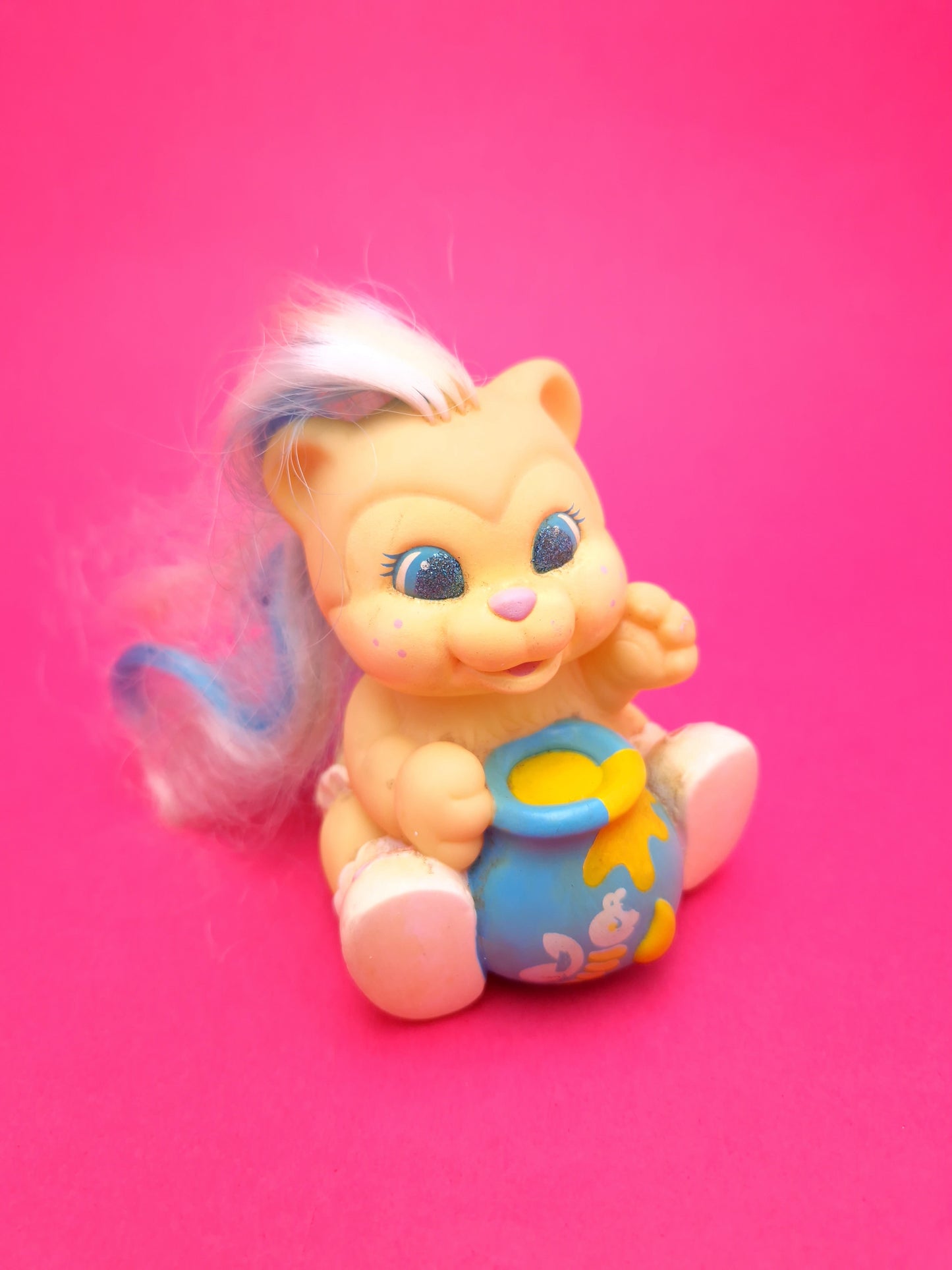 KEYPERS ☆ BABY SCAMPER SQURRIEL BABY HONEY BEAR Figure ☆ Vintage Keepers TONKA 80s