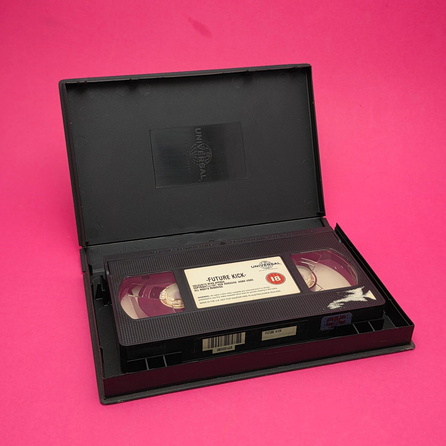 VHS Video ☆ FUTUREKICK ☆ 18 Cert Vintage Ex Rental Big Box 1991 DON WILSON
