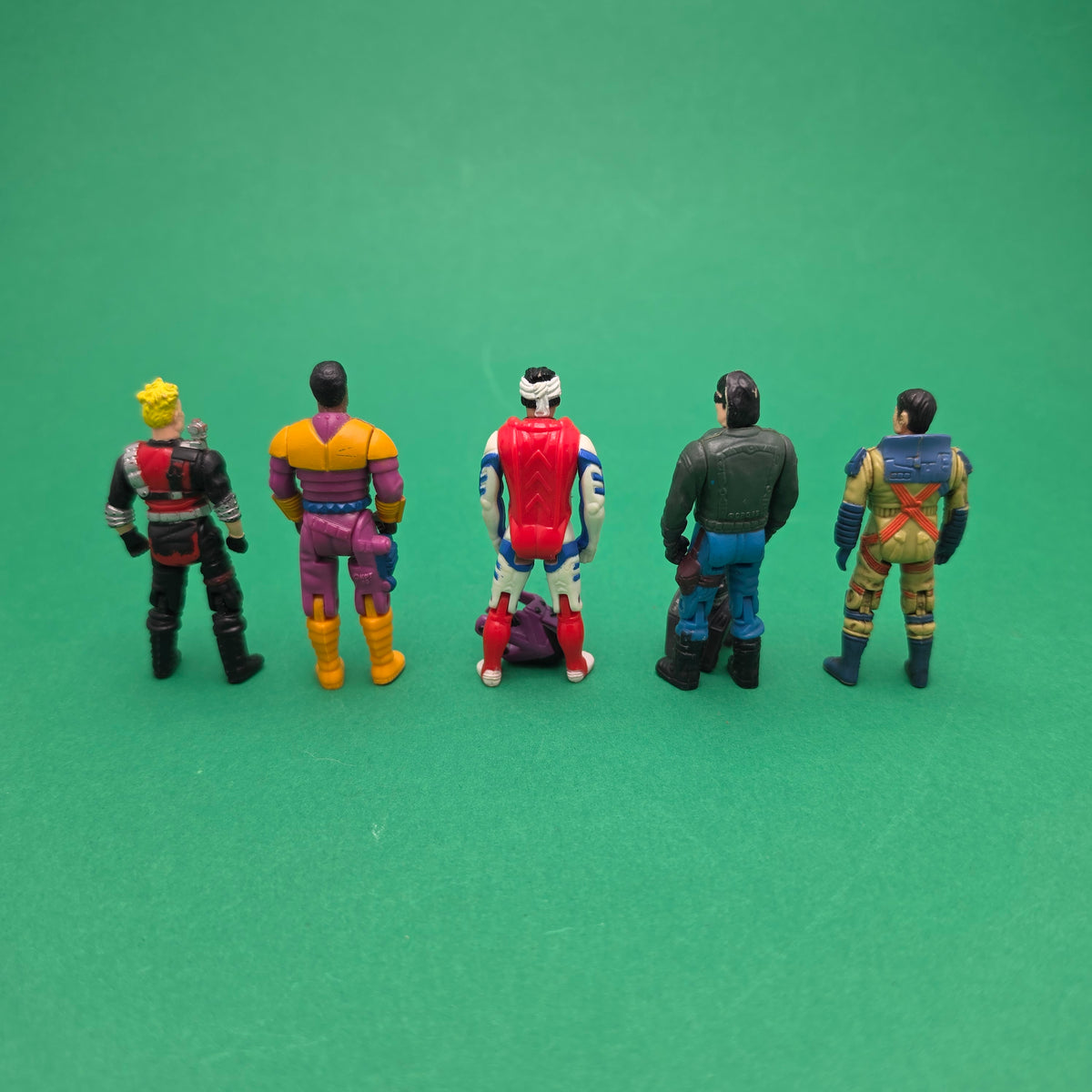 M.A.S.K ☆ Bundle x5 Loose Figures ☆ Vintage Kenner 80s Ali Bombay Sly Rax Etc
