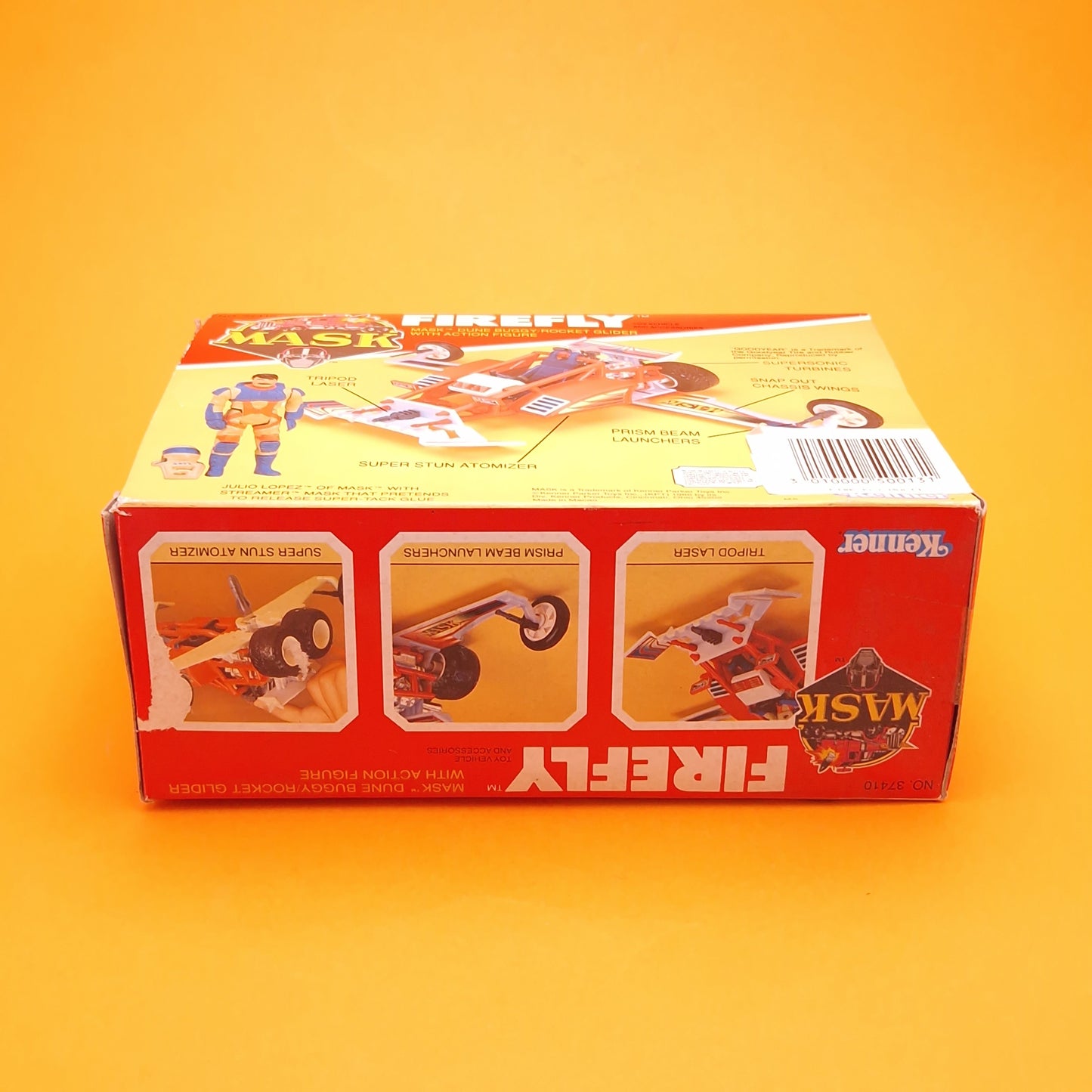 M.A.S.K ☆ FIREFLY JULIO LOPEZ Vintage Figure ☆ Boxed MASK Kenner 80s Vehicle