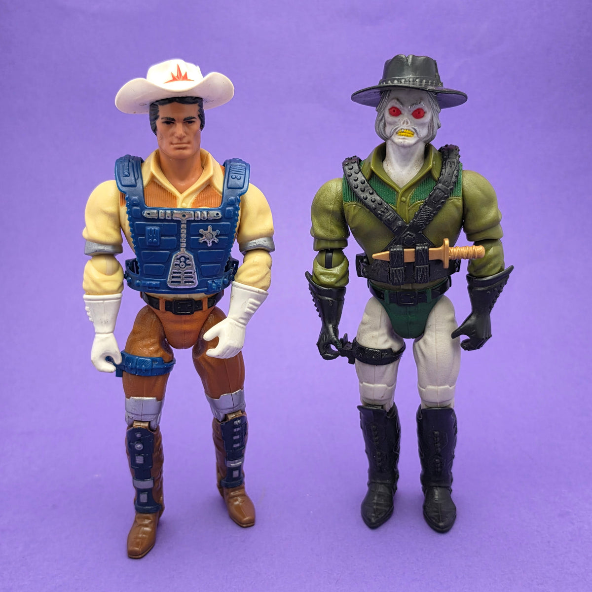 BRAVESTARR ☆ TEX HEX Figure ☆ Vintage Mattel Original 80s Loose