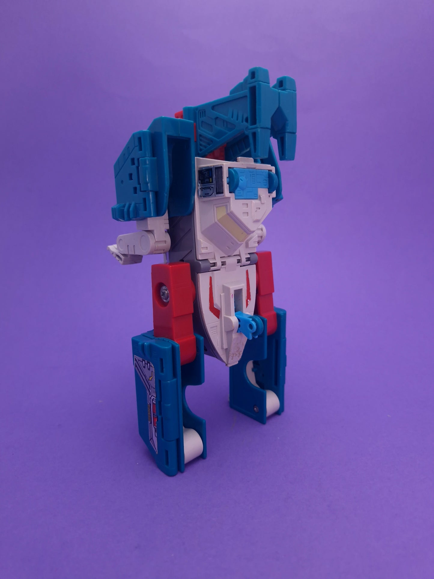 TRANSFORMERS G1 ☆ SIXCHANGER QUICK SWITCH Figure ☆ Card Robot Vintage Original 1987