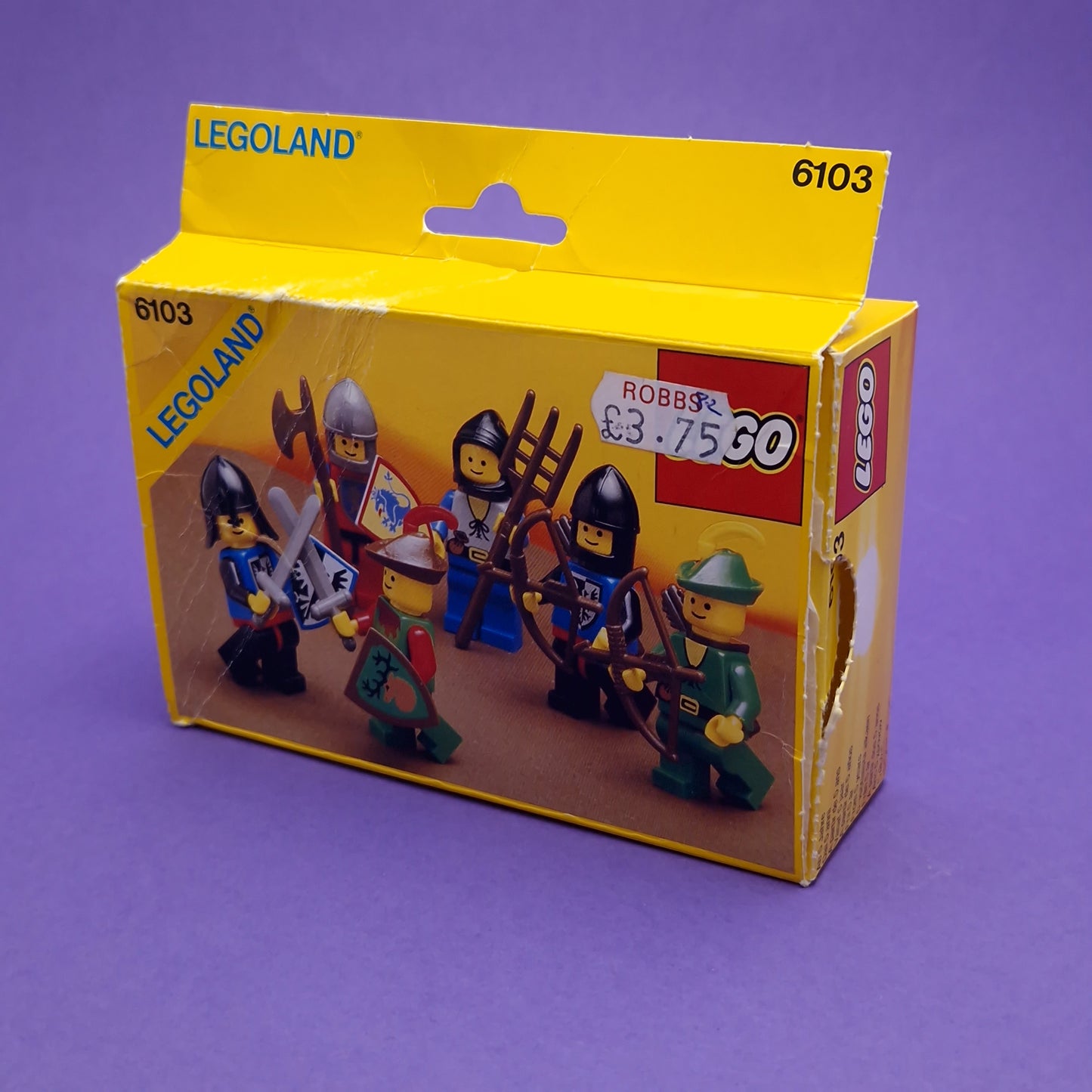 LEGO ☆ 6103 CLASSIC CASTLE KNIGHTS BOXED Mini Figure ☆ Instructions 80s