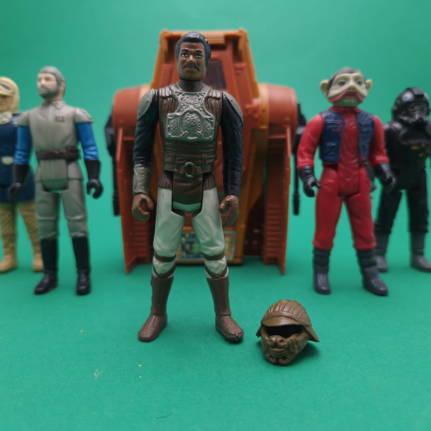 STAR WARS ☆ BUNDLE 5x Mini Rig AST-5 Lando Vintage Figure ☆ Original ROT Kenner 80s