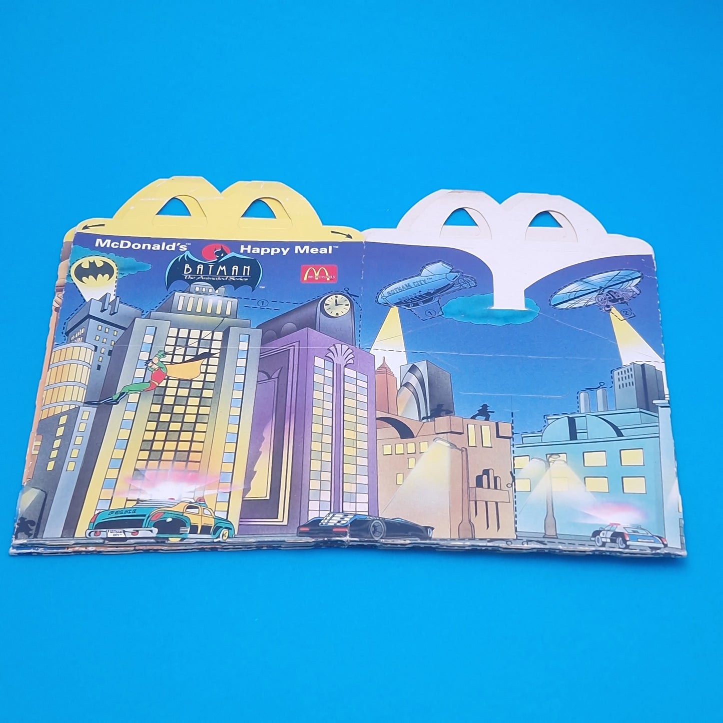 MCDONALDS ☆ BATMAN THE ANIMATED SERIES Figures & Boxes ☆ 90s Happy Meal