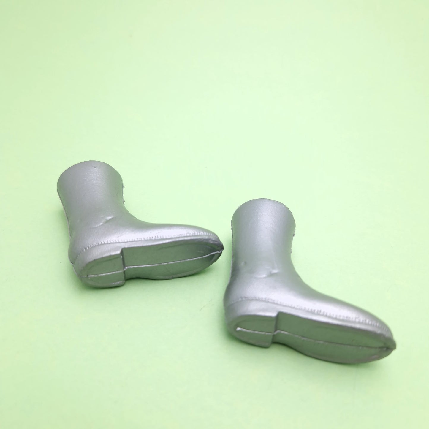 CAPTAIN ACTION ☆ SILVER BOOTS Anti-Gravitational Power Pack Accessory Costume for Figure ☆ Loose IDEAL 1966