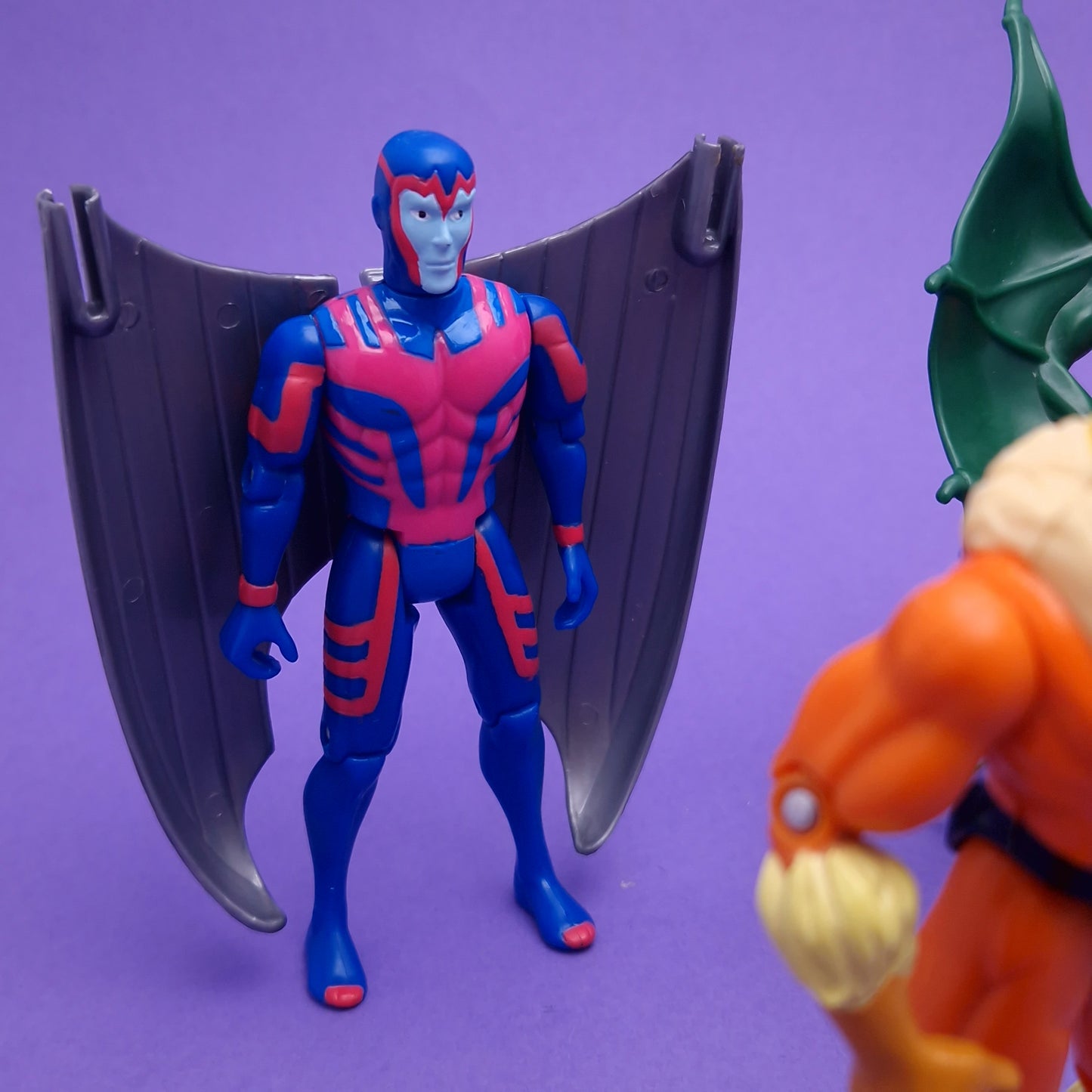 X-MEN ☆ CYCLOPs SABRETOOTH SAURON SINISTER x6 Action Figures ☆ Vintage 90s Toybiz