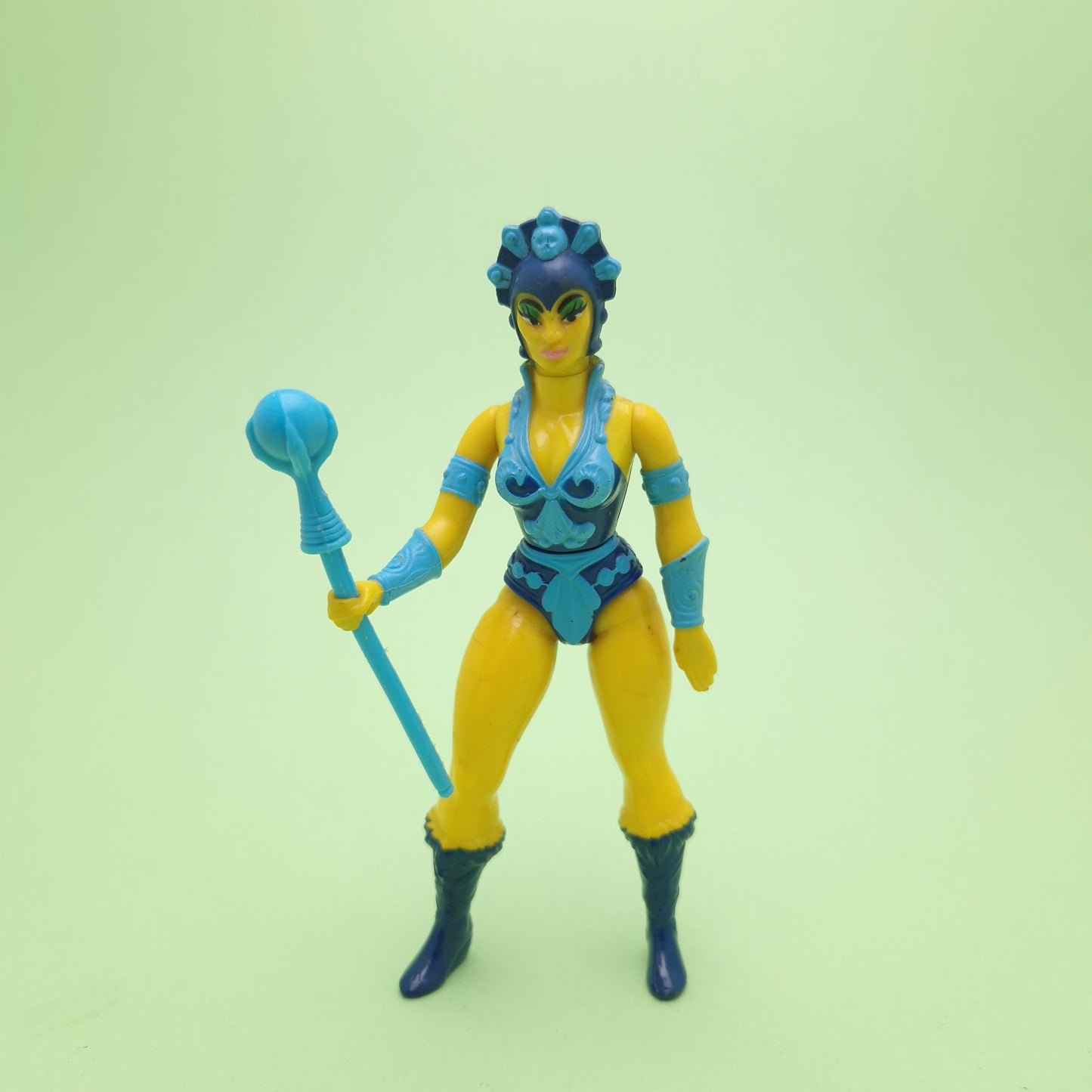 MASTERS OF THE UNIVERSE ☆ EVIL LYNN Complete Vintage Figure ☆ MOTU Loose 80s Mattel