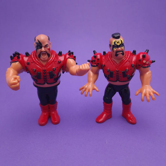 WWF HASBRO ☆ LEGION OF DOOM ANIMAL & HAWK Vintage Wrestling Figure ☆ Original 90s Series 4