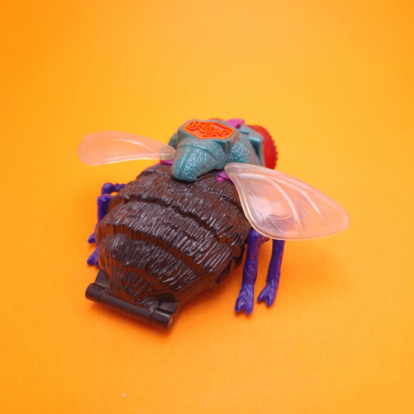 MIGHTY MAX ☆ SQUISHES THE FLY Doom Zones Vintage Figure Playset ☆ Complete