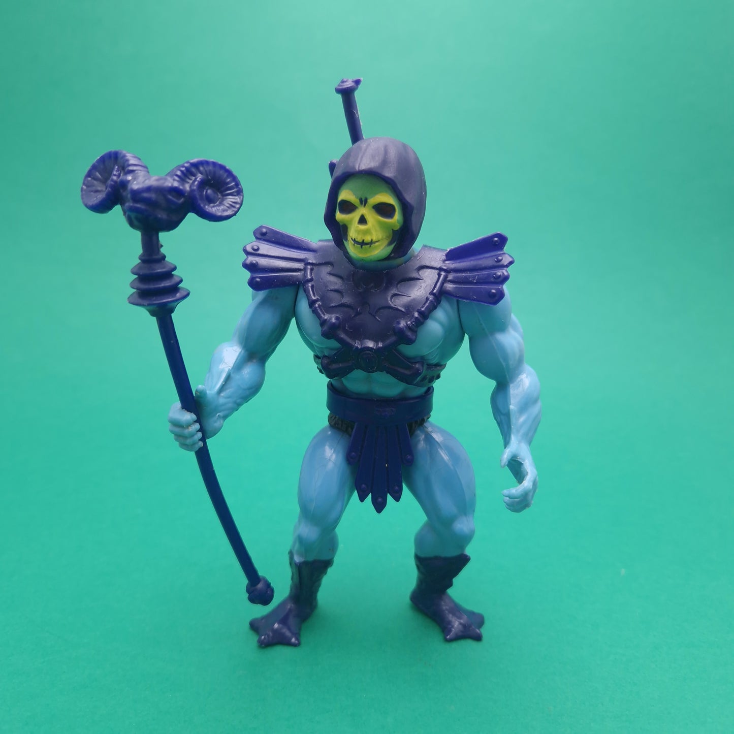 MASTERS OF THE UNIVERSE ☆ SKELETOR Complete Taiwan Vintage Figure ☆ MOTU Loose 80s Mattel