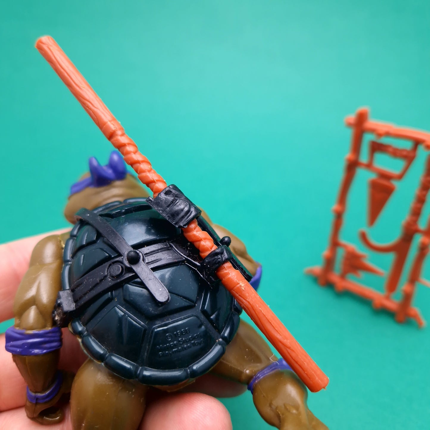 TEENAGE MUTANT NINJA TURTLES ☆ DONATELLO Vintage Action Figure ☆ Loose