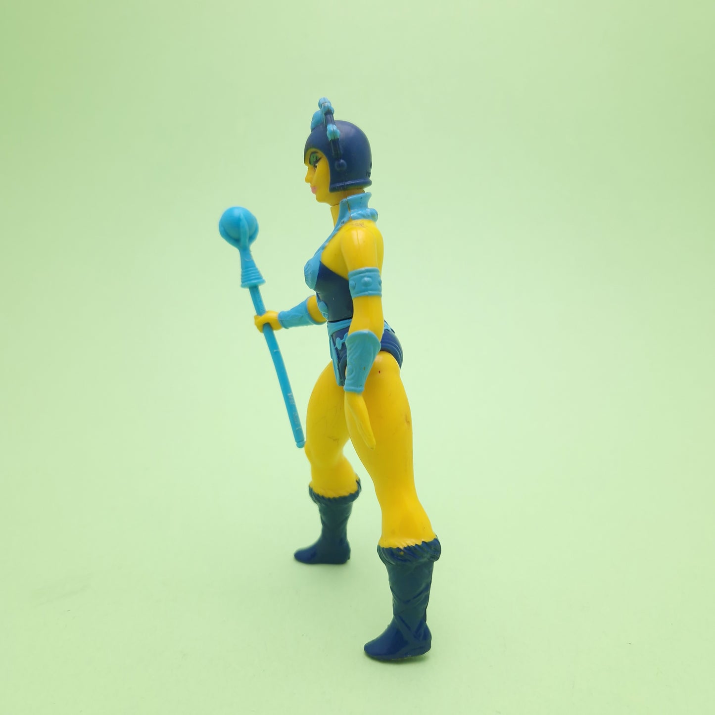 MASTERS OF THE UNIVERSE ☆ EVIL LYNN Complete Vintage Figure ☆ MOTU Loose 80s Mattel