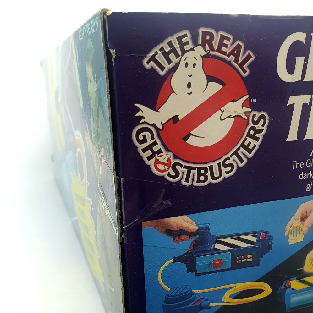 GHOSTBUSTERS ☆ GHOST TRAP JAIL JAW GHOST Vintage Figure ☆ BOXED