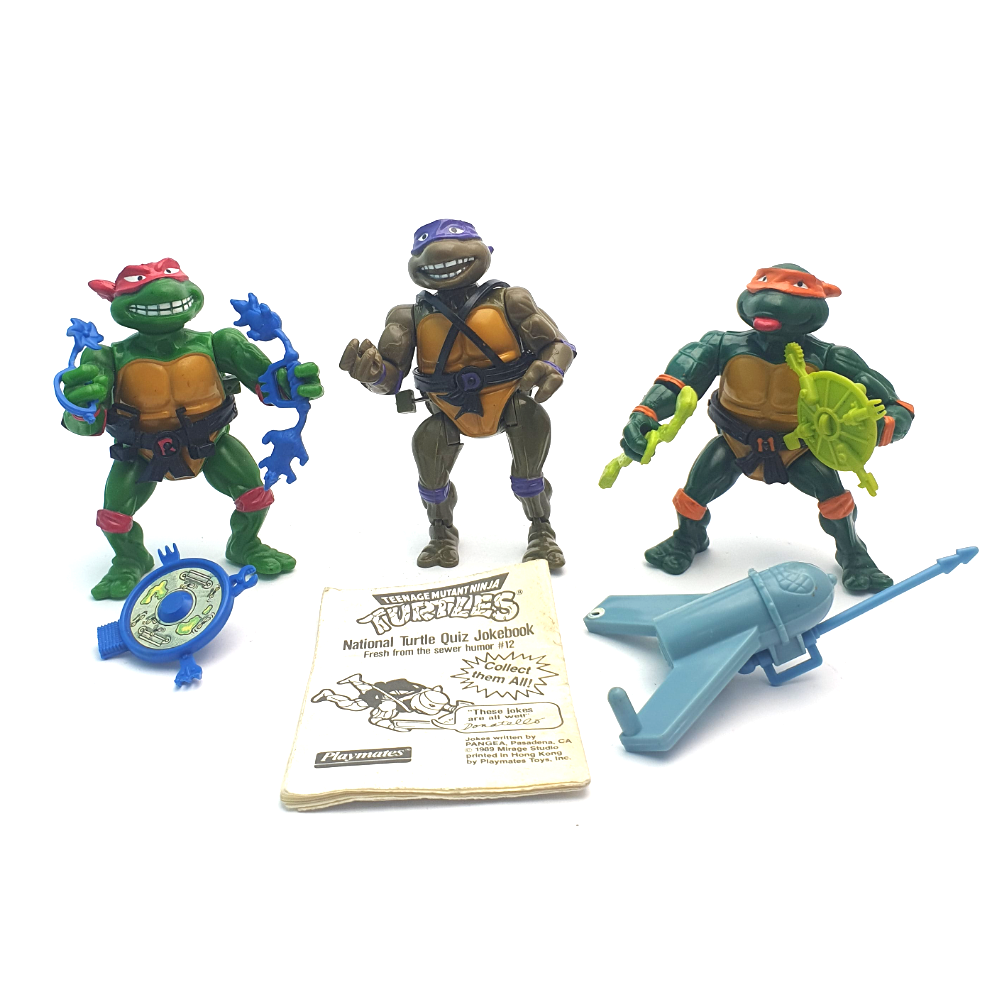 Vintage teenage mutant online ninja turtles toys