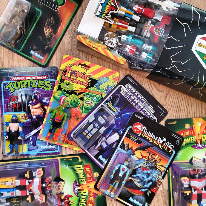 The Toy Scavenger - ReAction Figures Super7 Action Figures for Sale Available Today UK Shipping