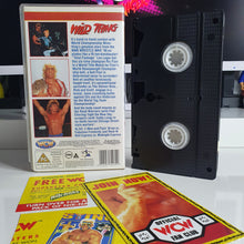 Load image into Gallery viewer, VHS Video ☆ WCW WRESTLE WAR &#39;90 Wild Thing UK Tape Cassette ☆ Vintage 1990 PG
