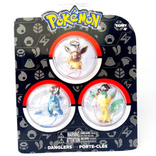 Load image into Gallery viewer, Pokémon ☆ DANGLERS Evee Leafeon Glaceon Figures ☆ Sealed Carded TOMY
