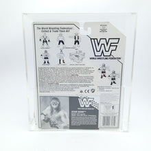 Load image into Gallery viewer, WWF HASBRO ADAM BOMB GRADED 85 UKG Vintage Figure ☆ Green Series 11 Carded MOC

