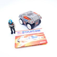 Load image into Gallery viewer, STARCOM ☆ LASER R.A.T RAT With Capt Vic Hayes Figure Vehicle ☆ 80&#39;s Loose Vintage Coleco Mattel
