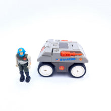 Load image into Gallery viewer, STARCOM ☆ LASER R.A.T RAT With Capt Vic Hayes Figure Vehicle ☆ 80&#39;s Loose Vintage Coleco Mattel
