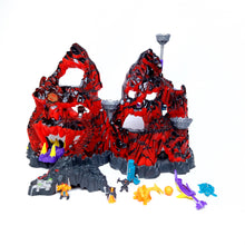Load image into Gallery viewer, MIGHTY MAX ☆ TRAPPED IN SKULL MOUNTAIN Vintage Figure Playset ☆ Near Complete
