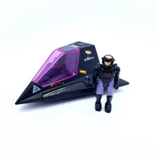 Load image into Gallery viewer, STARCOM ☆ SHADOW PARASITE With Lt Magg Figure Vehicle ☆ 80&#39;s Loose Vintage Coleco Mattel
