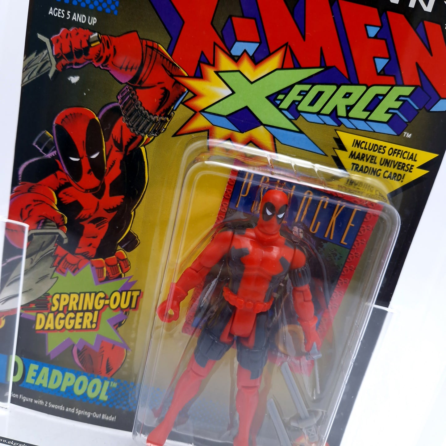 X-MEN ☆ DEADPOOL GRADED 80 UKG Action Figure ☆ Toybiz Sealed Carded