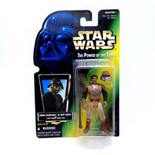 Load image into Gallery viewer, STAR WARS POTF ☆ LANDO SKIFF GUARD Figure ☆ MOC Sealed Carded Kenner Power of the Force
