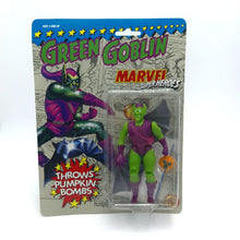 Load image into Gallery viewer, MARVEL SUPERHEROES ☆ GREEN GOBLIN Vintage Figure ☆ Original Carded Toybiz 90s
