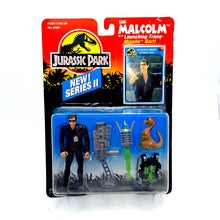 Load image into Gallery viewer, JURASSIC PARK ☆ IAN MALCOLM Series 2 Vintage Figure ☆ Sealed MOC World Carded
