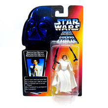 Load image into Gallery viewer, STAR WARS POTF ☆ PRINCESS LEIA RED Figure ☆ MOC Sealed Carded Kenner Power of the Force
