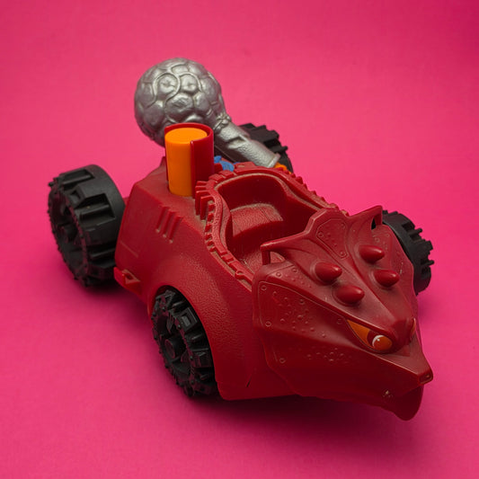 MASTERS OF THE UNIVERSE ☆ BASHASAURUS Vintage Figure Vehicle ☆ MOTU Loose 80s Mattel Original