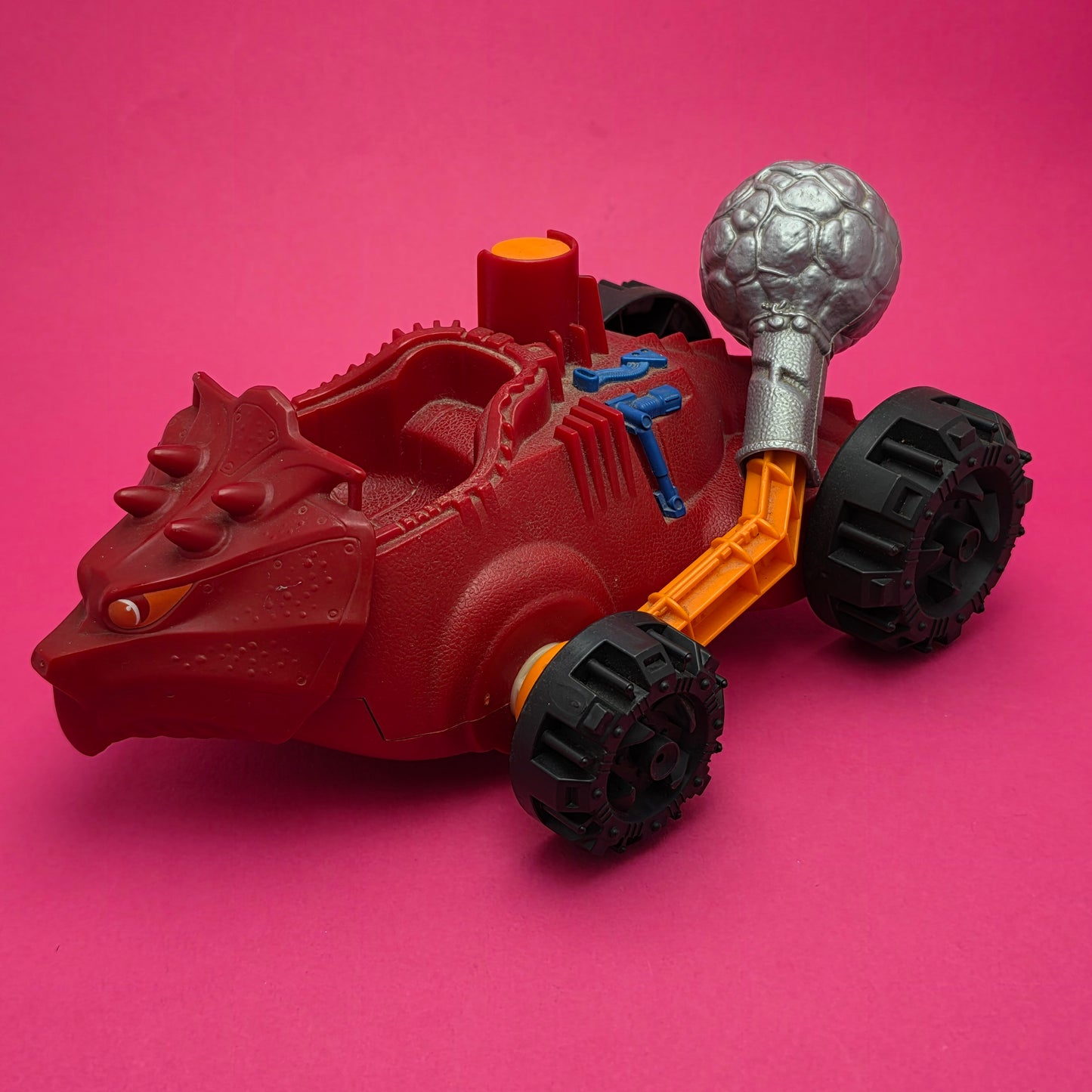 MASTERS OF THE UNIVERSE ☆ BASHASAURUS Vintage Figure Vehicle ☆ MOTU Loose 80s Mattel Original
