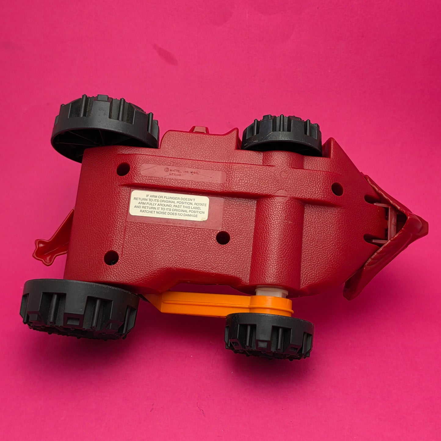 MASTERS OF THE UNIVERSE ☆ BASHASAURUS Vintage Figure Vehicle ☆ MOTU Loose 80s Mattel Original