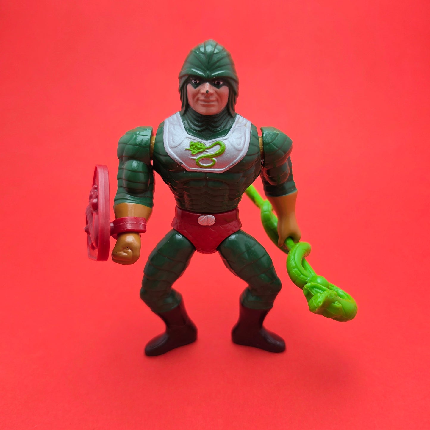 MASTERS OF THE UNIVERSE ☆ KING HISS Vintage Figure ☆ MOTU Loose 80s Mattel